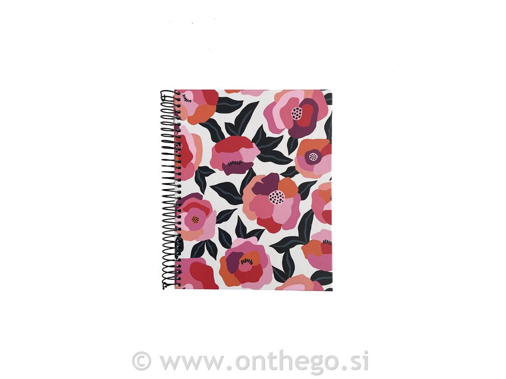 SPRING FLOWERS, kartonske platnice, 70g