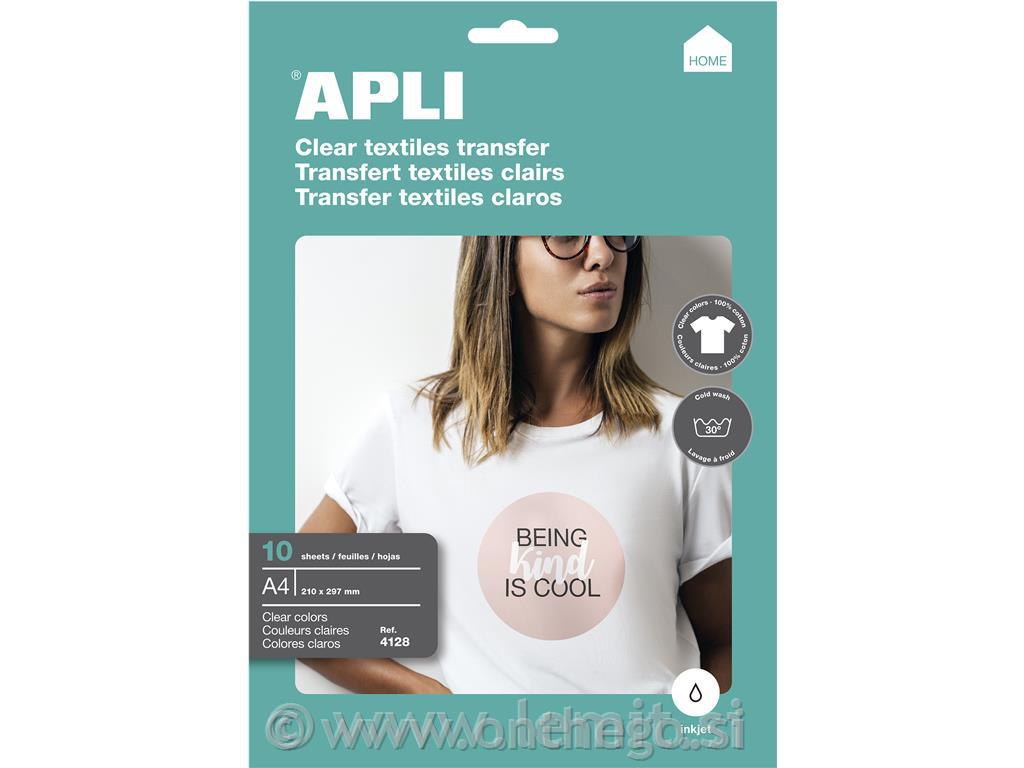 Transfer papir Apli za bele majice 10/1
