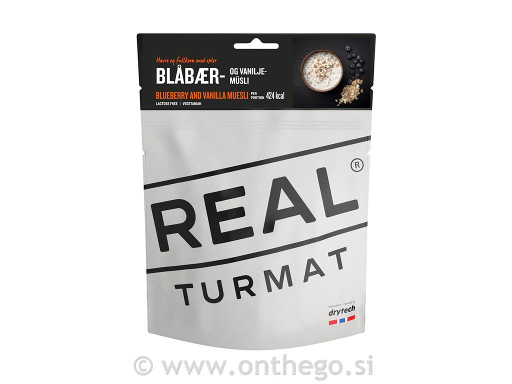 REAL TURMAT muesli z borovnicami in