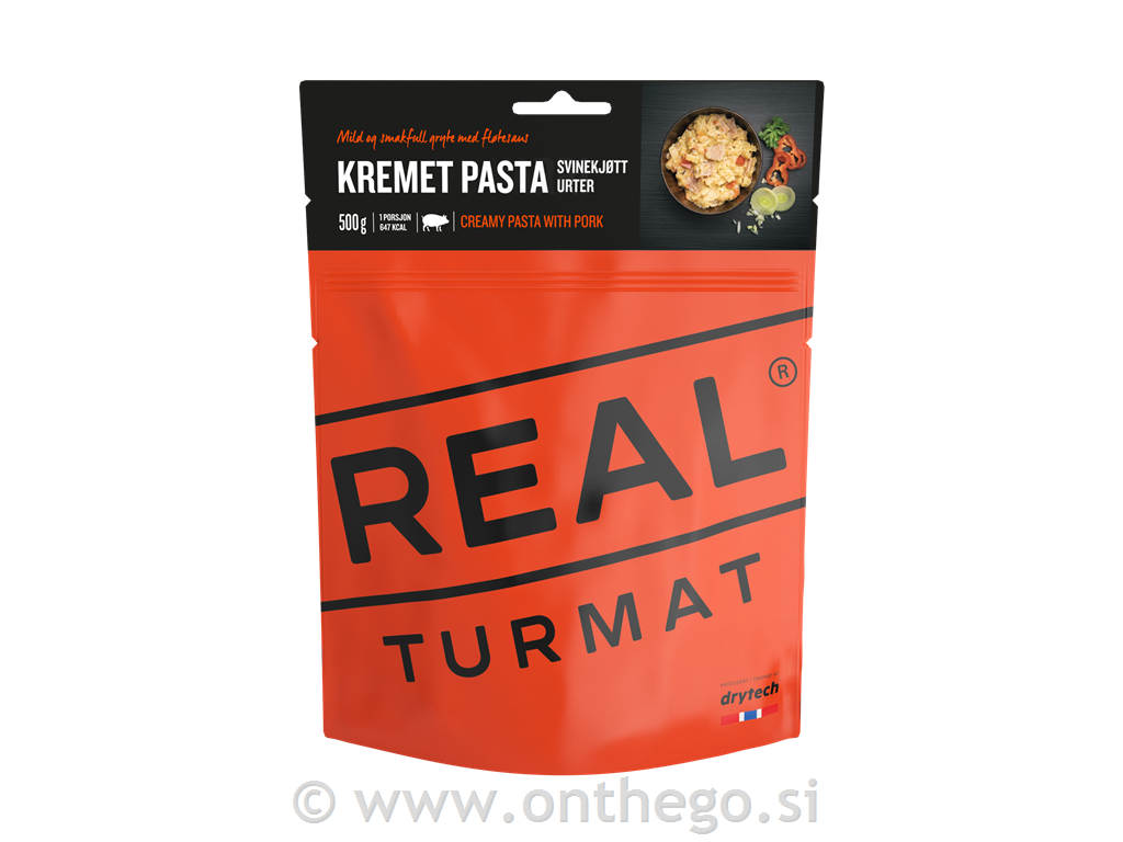 REAL TURMAT kremne testenine s svinjino