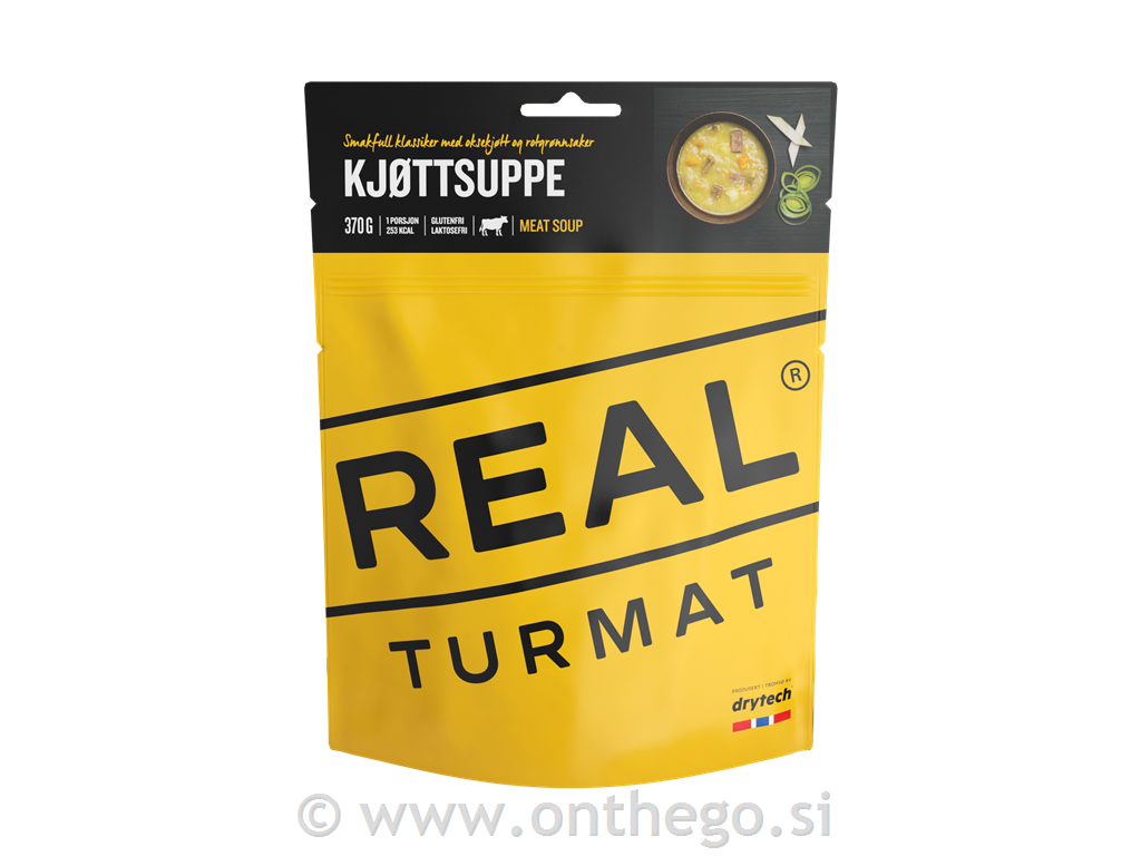 REAL TURMAT mesna goveja juha