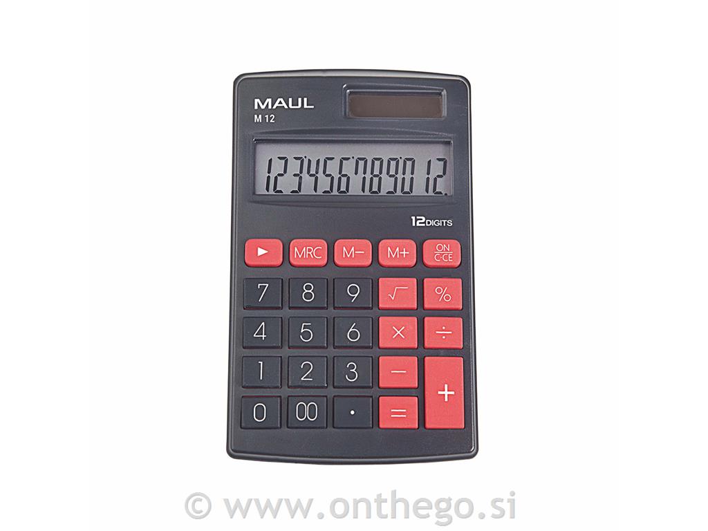 Žepni kalkulator M 12