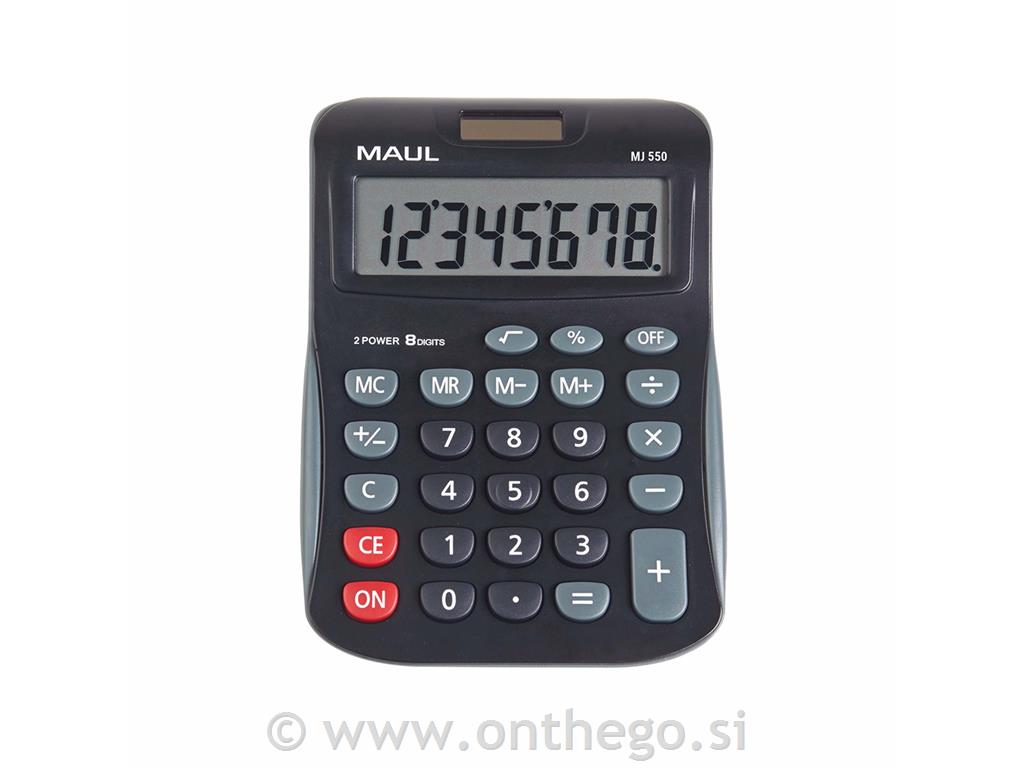 Namizni kalkulator MJ 550 junior, črn