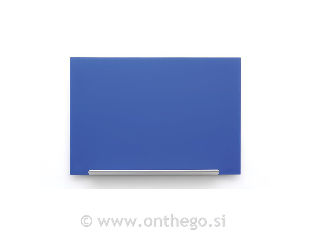 Nobo Steklena tabla 67,7x38,1cm modra