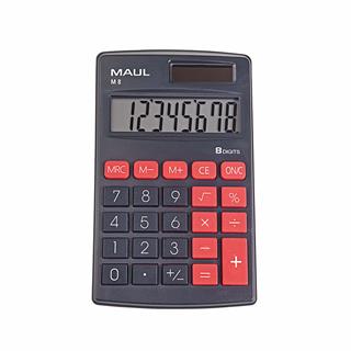 Žepni kalkulator M 8 črn